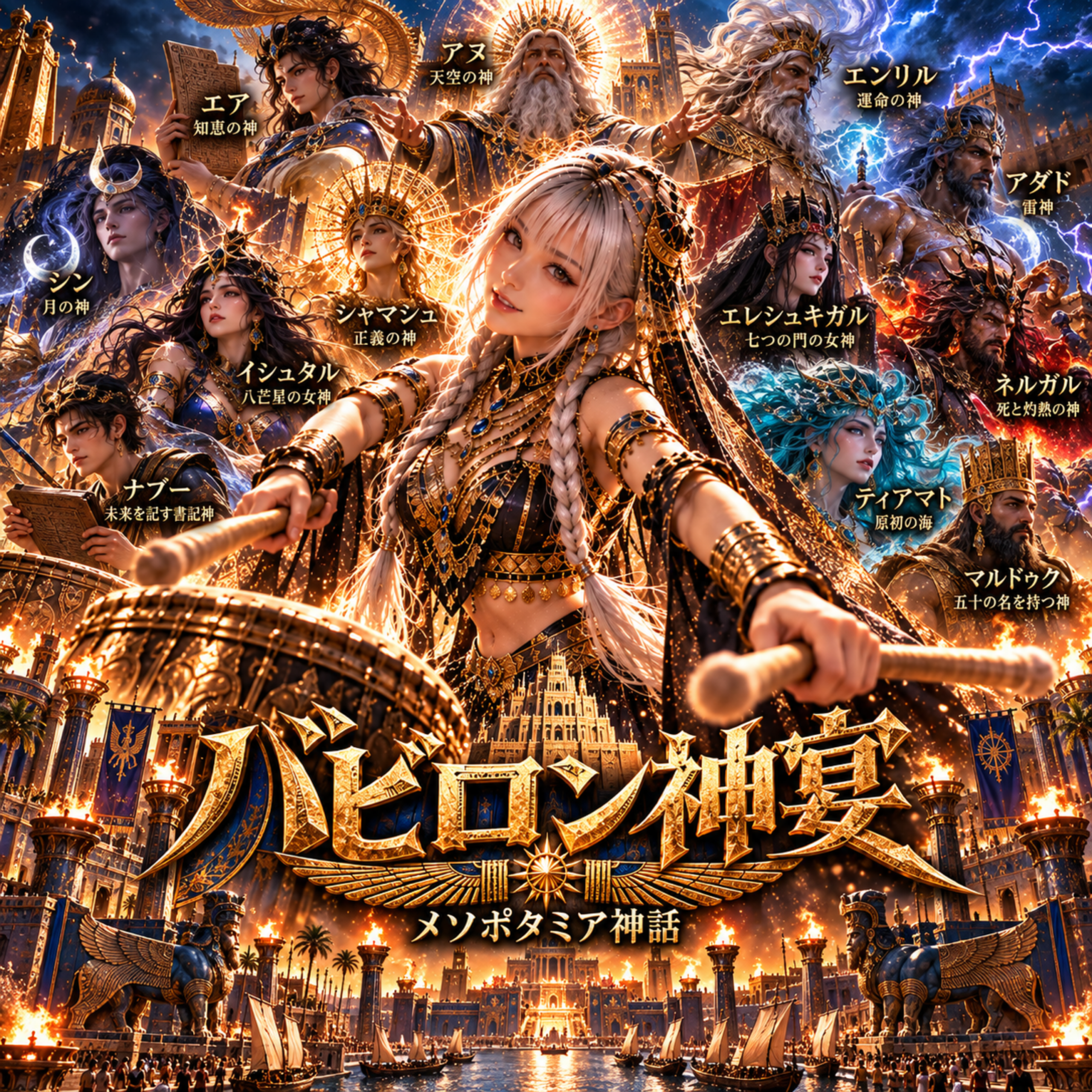 バビロン神宴 ― メソポタミア神話 ―